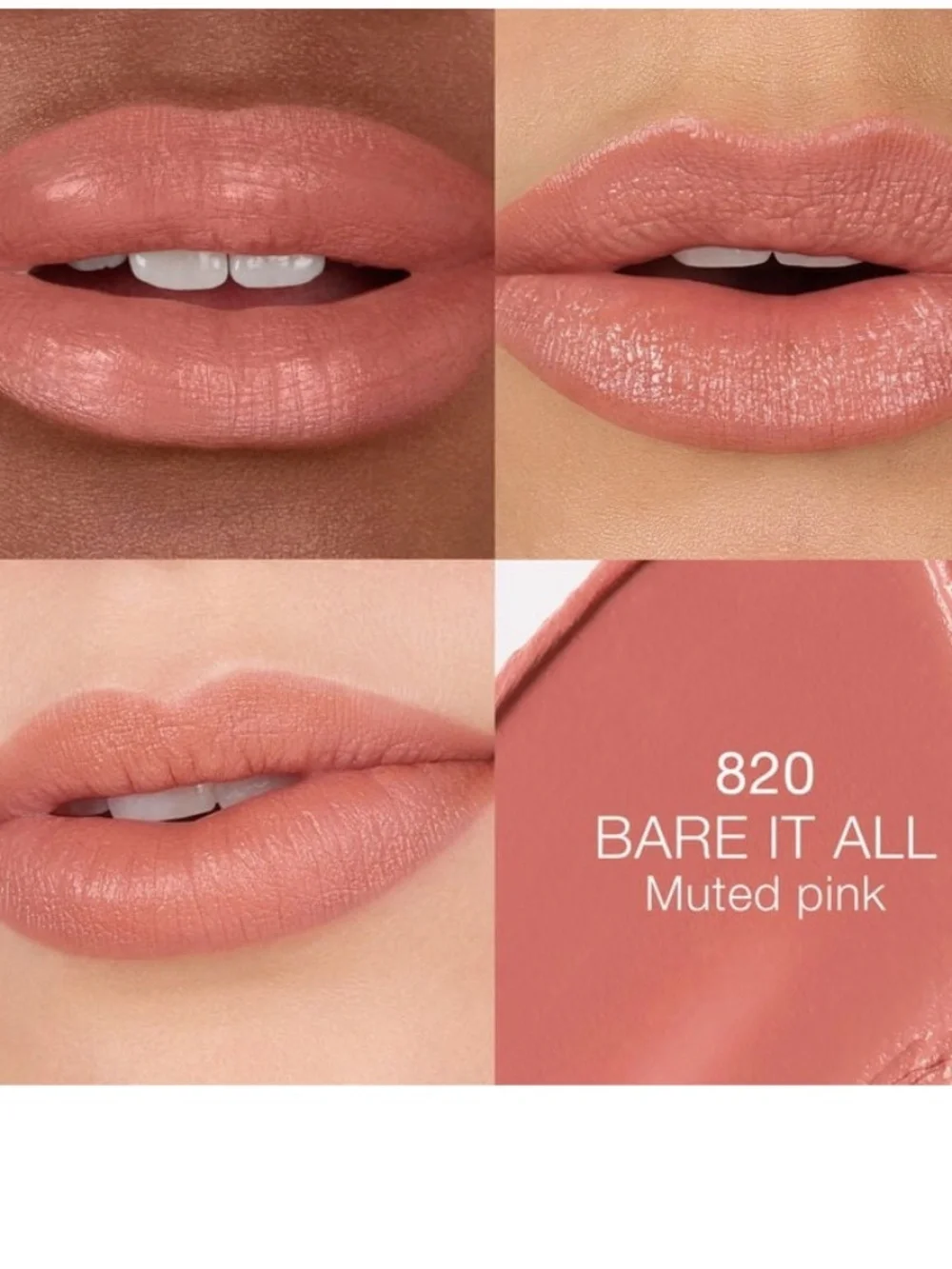 NWT NARS Explicit Lipstick in Bare it All (820)